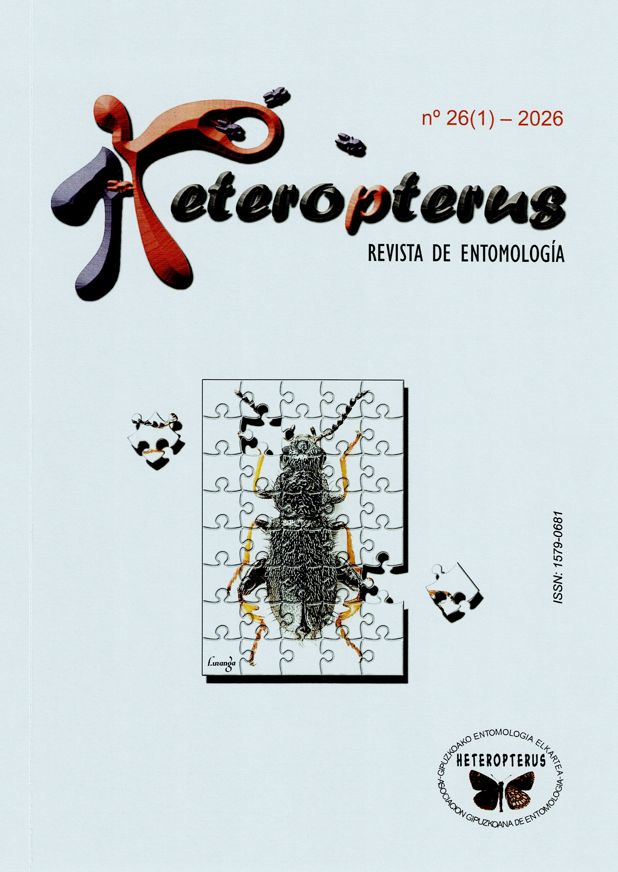 Heteropterus Rev. Entomol. number 26(1)